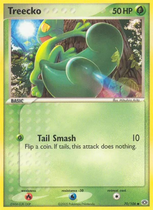 Treecko 70/106 EX Esmeralda