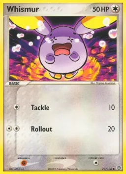 Whismur 73 EX Esmeralda