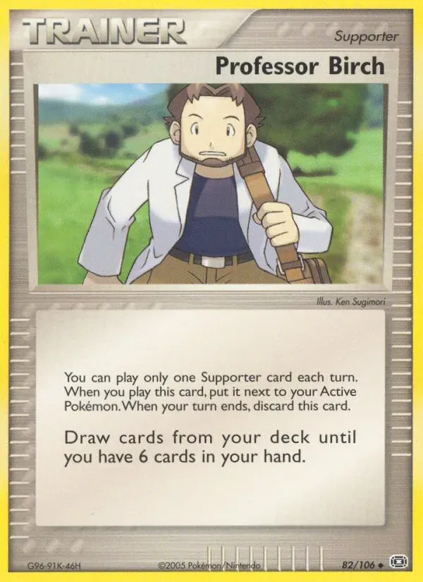 Professor Birch 82/106 EX Esmeralda