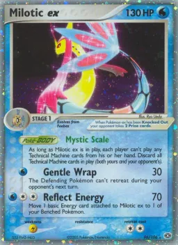 Milotic ex 96 EX Esmeralda