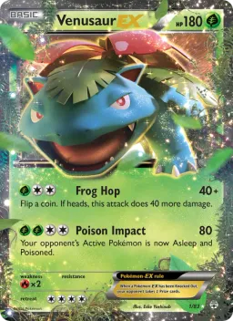 Venusaur EX 1 Gerações