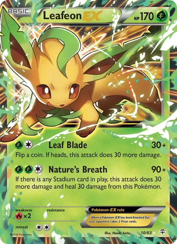 Leafeon EX 10/83 Gerações