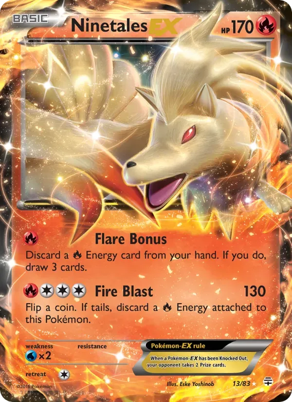 Ninetales EX 13/83 Gerações