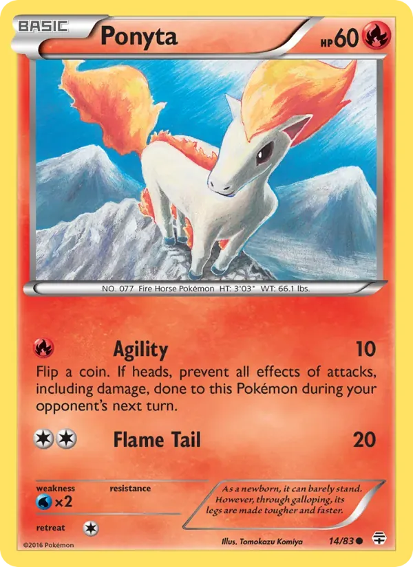 Ponyta 14/83 Gerações