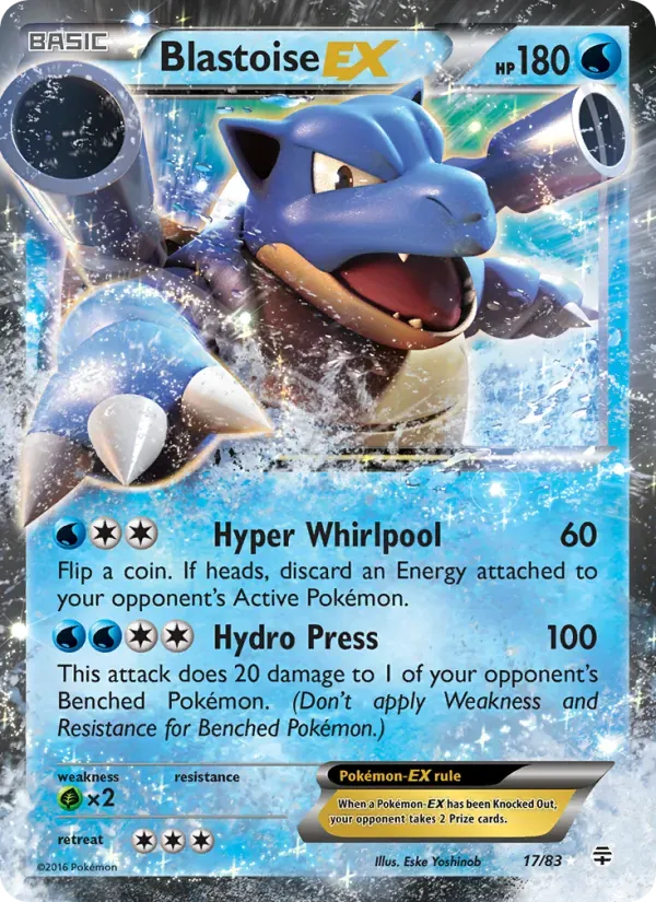 Blastoise EX 17/83 Gerações