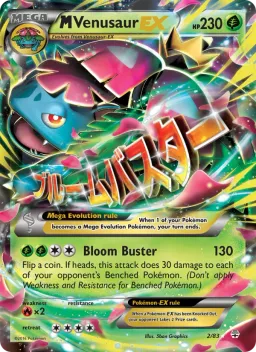 M Venusaur EX 2 Gerações