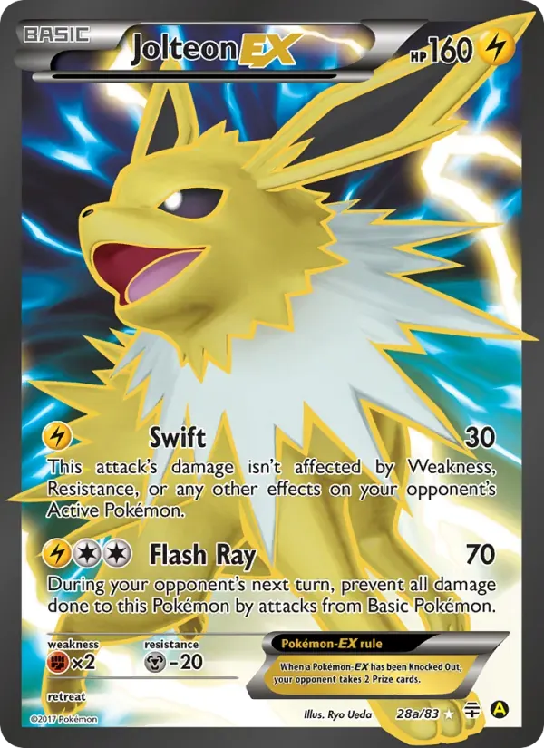 Jolteon EX 28/83 Gerações