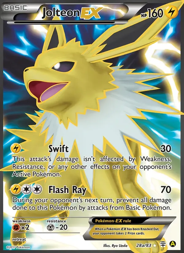Jolteon-EX 28a/83 Gerações