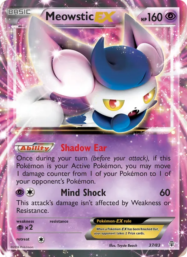 Meowstic EX 37/83 Gerações