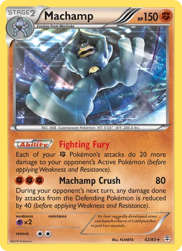 Machamp 42/83 Gerações