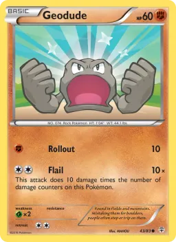 Geodude 43 Gerações