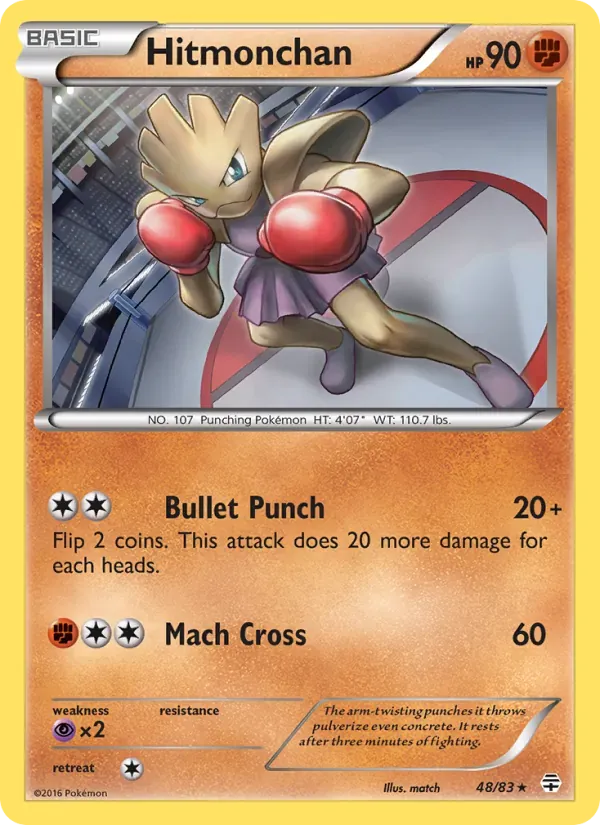 Hitmonchan 48/83 Gerações
