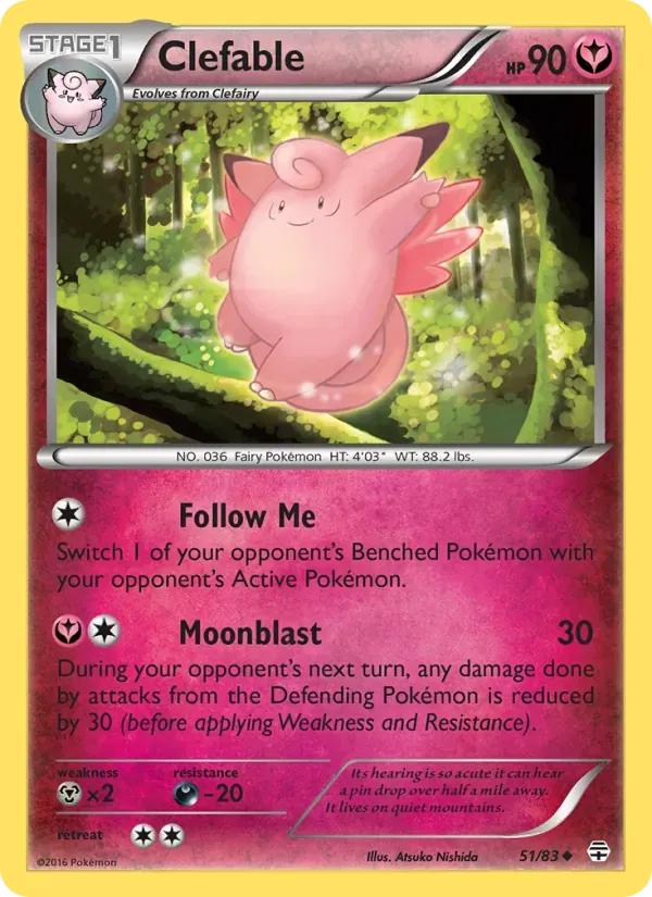 Clefable 51/83 Gerações