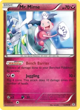 Mr. Mime 52 Gerações