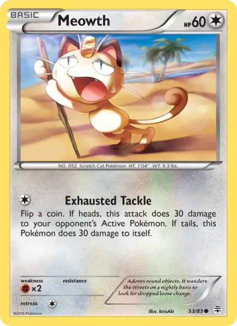 Meowth 53/83
