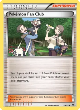Pokémon Fan Club 69 Gerações