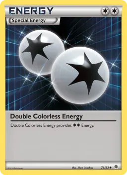 Double Colorless Energy 74 Gerações