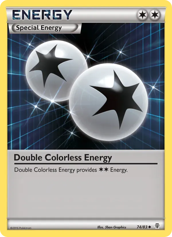 Double Colorless Energy 74/83 Gerações
