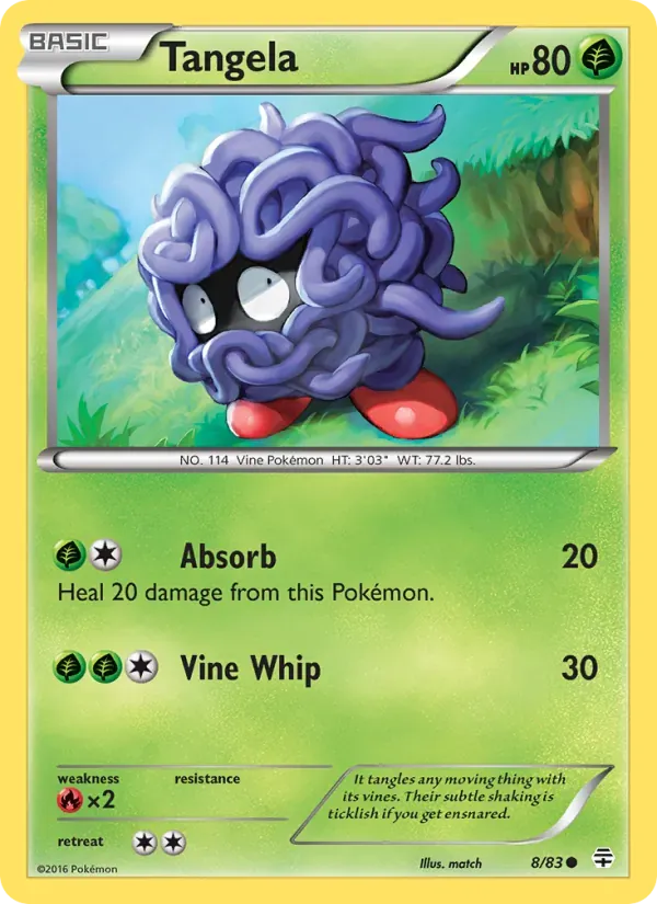 Tangela 8/83 Gerações