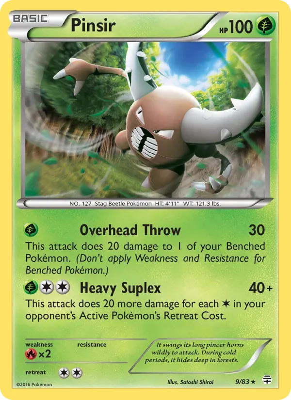 Pinsir 9/83 Gerações