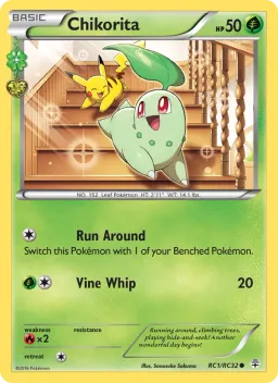 Chikorita RC1 Gerações