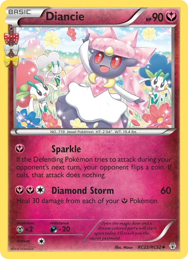 Diancie RC22/83 Gerações