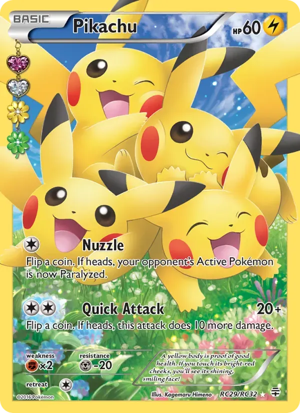 Pikachu RC29/83 Gerações