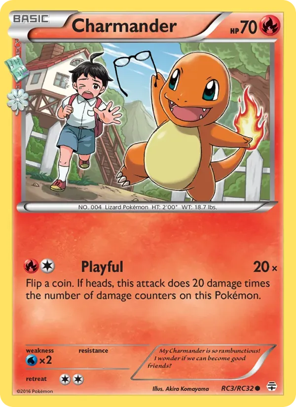 Charmander RC3/83 Gerações