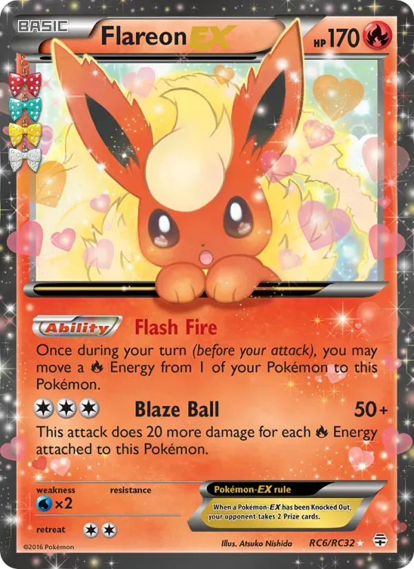 Flareon EX RC6/83 Gerações