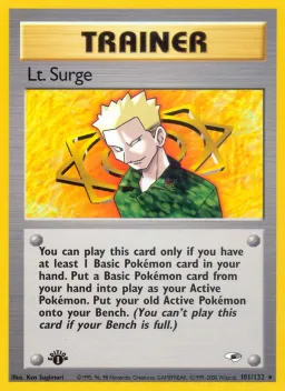 Lt. Surge 101 Gym Heroes