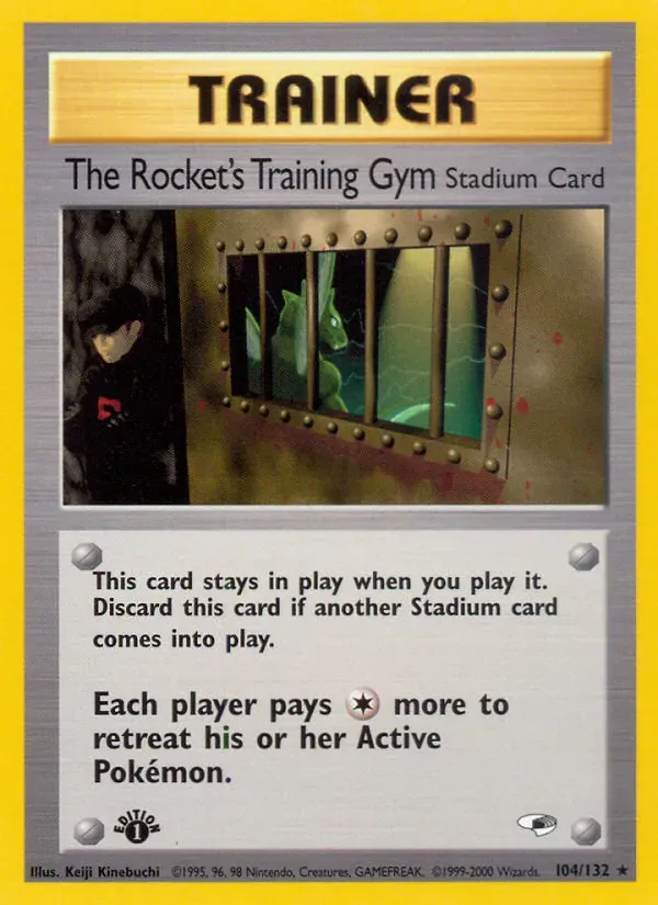 The Rocket's Training Gym 104/132 Gym Heroes