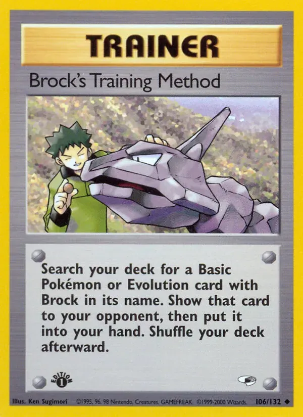 Brock's Training Method 106/132 Gym Heroes