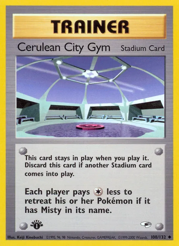 Cerulean City Gym 108/132 Gym Heroes