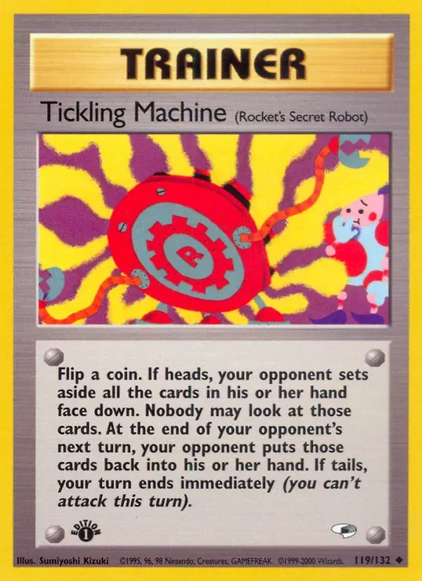 Tickling Machine 119/132 Gym Heroes