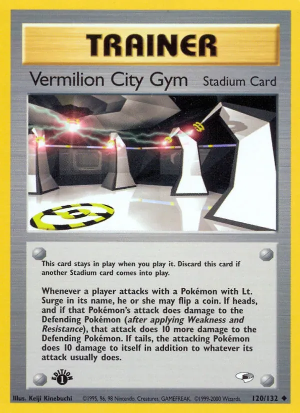 Vermilion City Gym 120/132 Gym Heroes