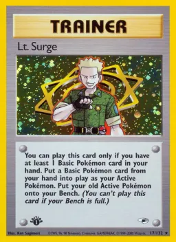 Lt. Surge 17 Gym Heroes