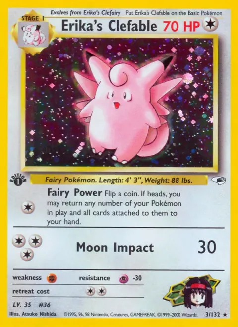 Erika's Clefable 3/132