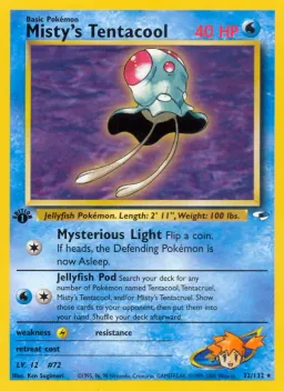 Misty's Tentacool 32 Gym Heroes