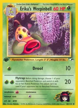 Erika's Weepinbell 48 Gym Heroes