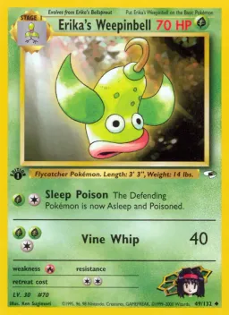 Erika's Weepinbell 49 Gym Heroes