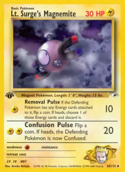 Lt. Surge's Magnemite 50 Gym Heroes