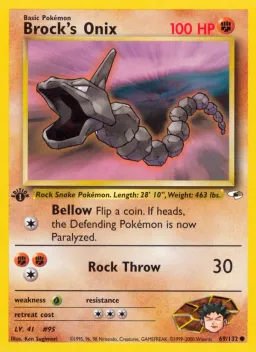 Brock's Onix 69 Gym Heroes
