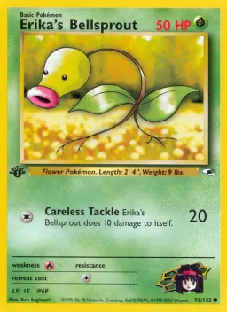Erika's Bellsprout 76 Gym Heroes