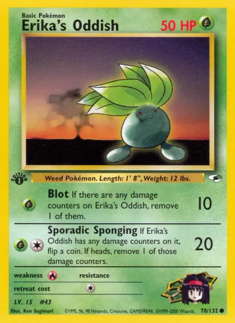 Erika's Oddish 78/132