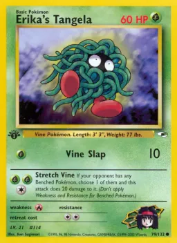 Erika's Tangela 79 Gym Heroes