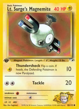 Lt. Surge's Magnemite 80 Gym Heroes