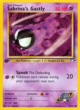 Sabrina's Gastly 93 Gym Heroes
