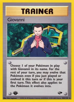 Giovanni 104 Gym Challenge