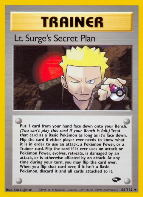 Lt. Surge's Secret Plan 107/132