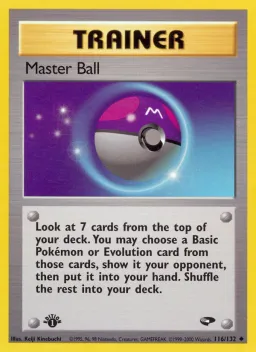 Master Ball 116 Gym Challenge